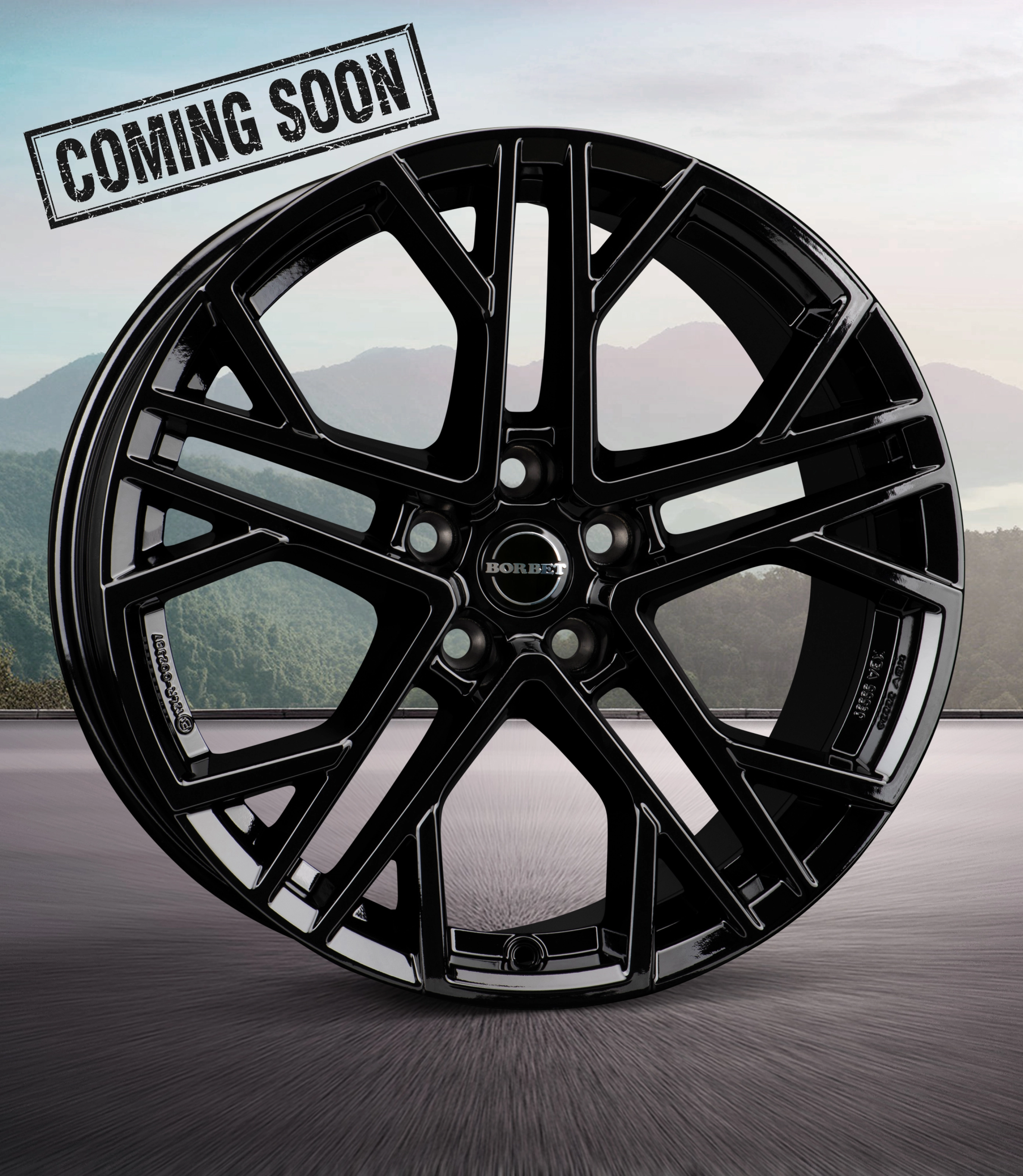 BORBET XV black glossy coming soon